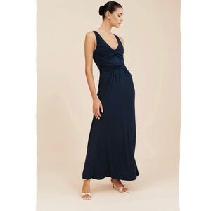 Posse Dress Sasha V-Neck Maxi in Royal Blue
